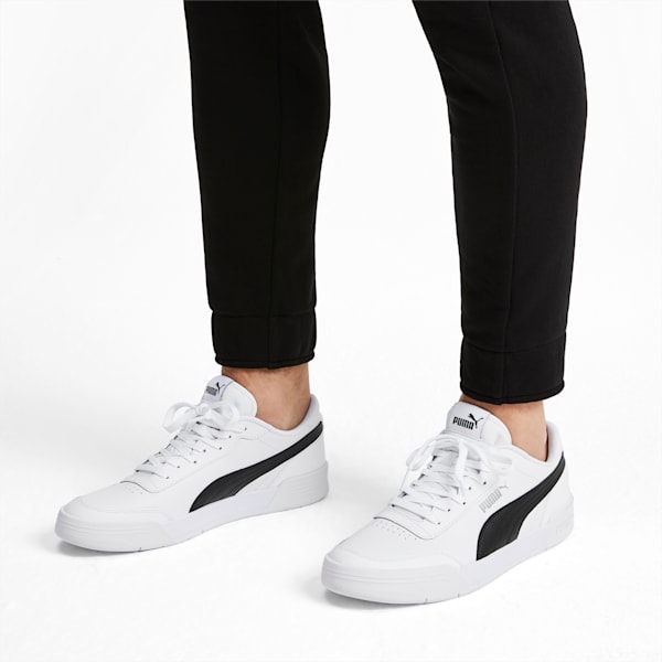 Caracal Unisex Sneakers, Puma White-Puma Black, extralarge-AUS