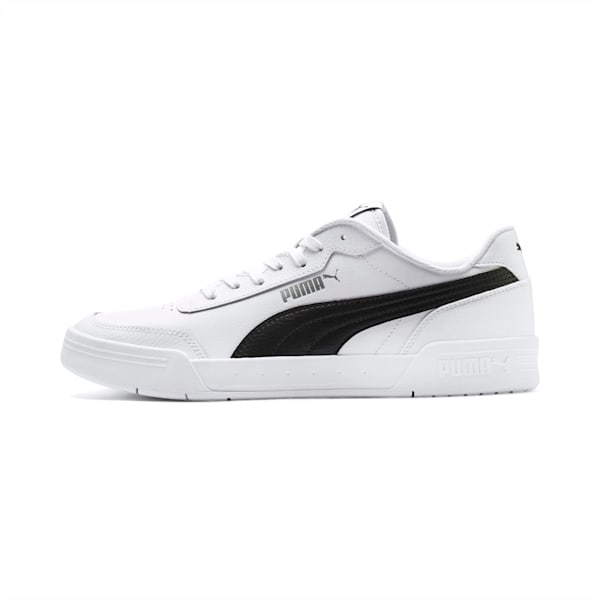 Caracal Men's Sneakers, Puma White-Puma Black, extralarge