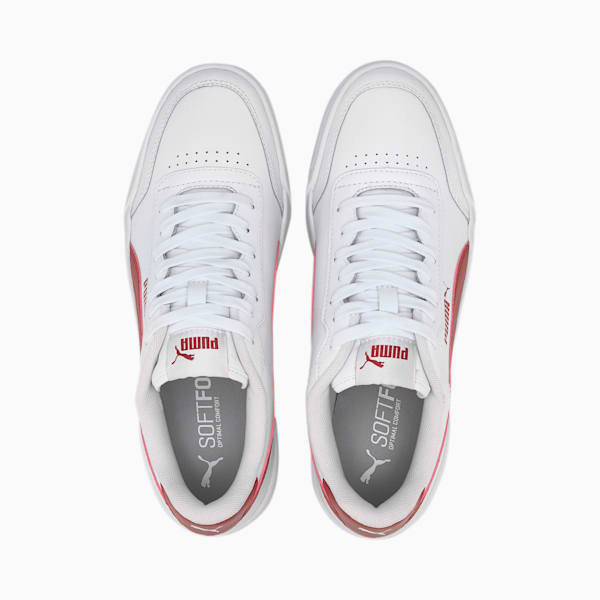 Tenis para hombre Caracal, Puma White-Red Dahlia, extralarge