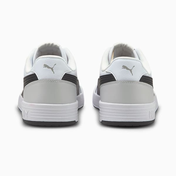 Caracal Men's Sneakers, Puma White-Puma Black-Gray Violet, extralarge