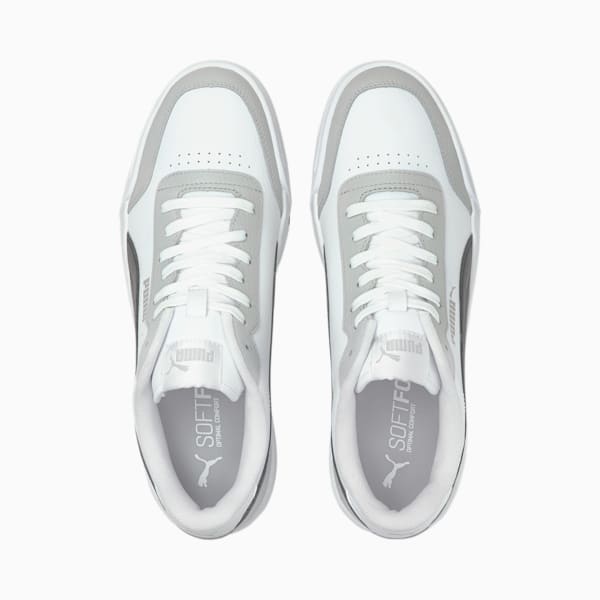 Caracal Men's Sneakers, Puma White-Puma Black-Gray Violet, extralarge