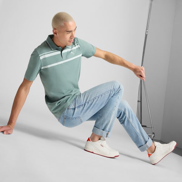 Tenis para hombre Caracal, Marshmallow-Marshmallow-Chili Oil, extralarge