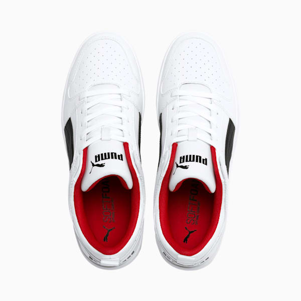 PUMA Rebound LayUp Lo Sneakers, Puma White-Puma Black-High Risk Red, extralarge