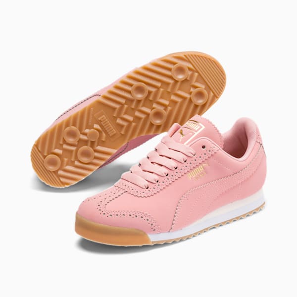 Puma roma shoes pink cheap