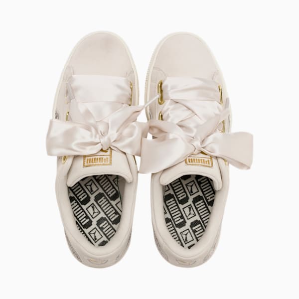 Puma heart suede satin hot sale