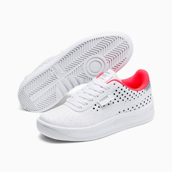 California Remix Women's Sneakers, Puma White-Puma Black, extralarge