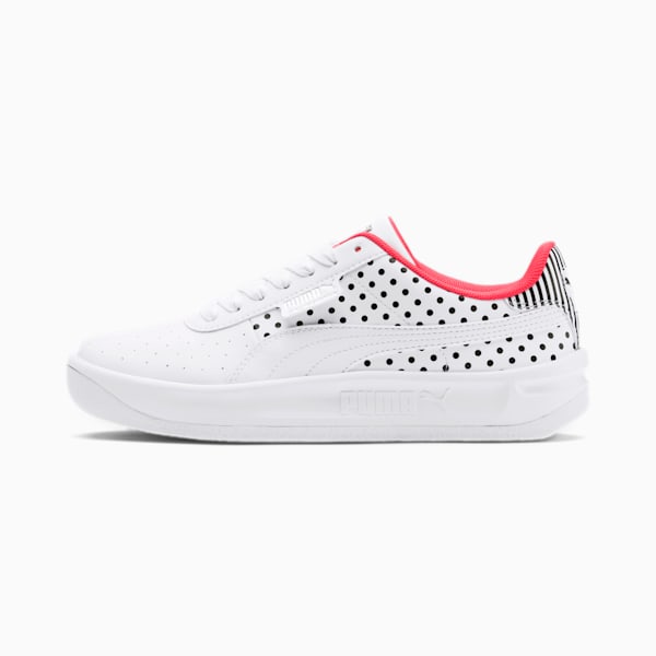 California Remix Women's Sneakers, Puma White-Puma Black, extralarge