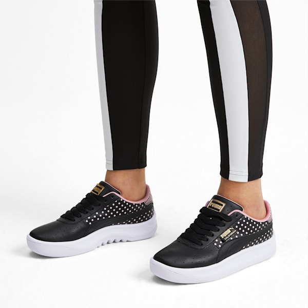 California Remix Women's Sneakers, Puma Black-Bridal Rose, extralarge