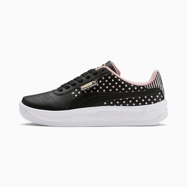 California Remix Women's Sneakers, Puma Black-Bridal Rose, extralarge
