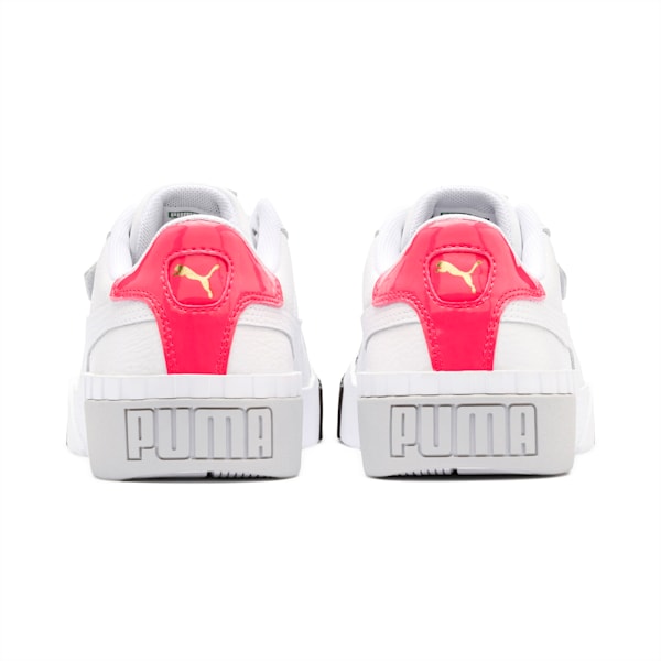 Cali Remix Women's Sneakers, Puma White-Puma Black, extralarge