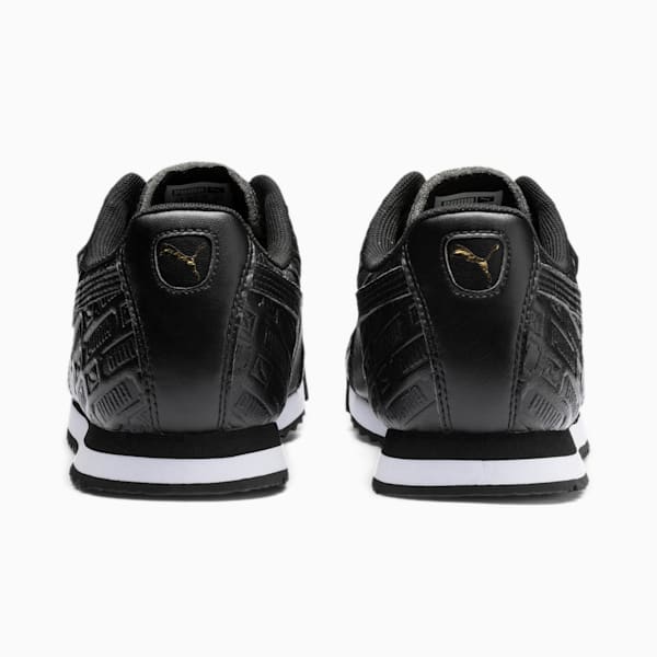 Roma Reinvent Women's Sneakers, Puma Black-Puma Team Gold, extralarge