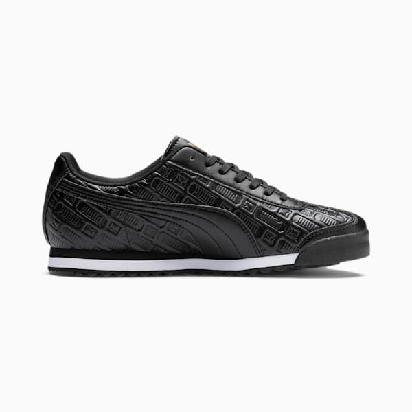 Roma Reinvent Women's Sneakers, Puma Black-Puma Team Gold, extralarge