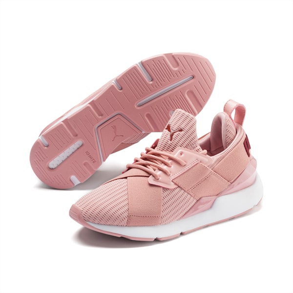 Muse Core+ Women's Sneakers, Bridal Rose-Fired Brick, extralarge