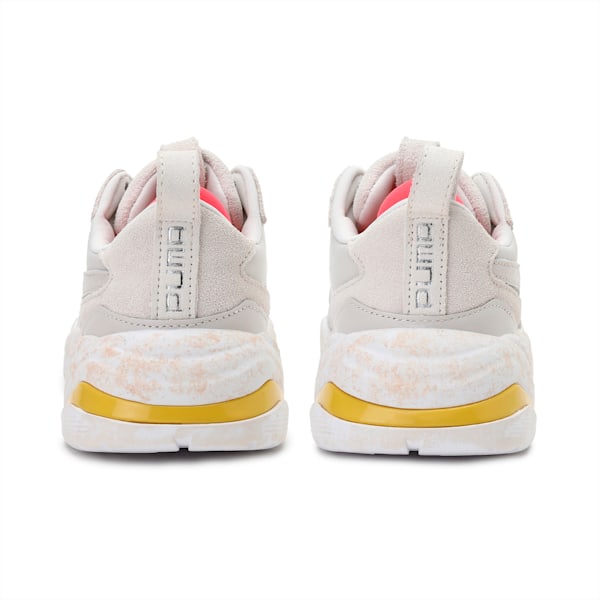 Thunder Distressed Women's Trainers, Pastel Parchment-Puma Silver, extralarge-IND