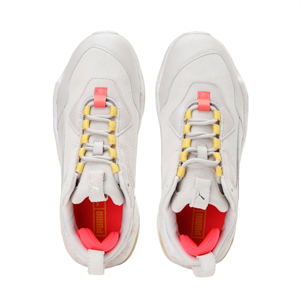 Thunder Distressed Women's Trainers, Pastel Parchment-Puma Silver, extralarge-IND