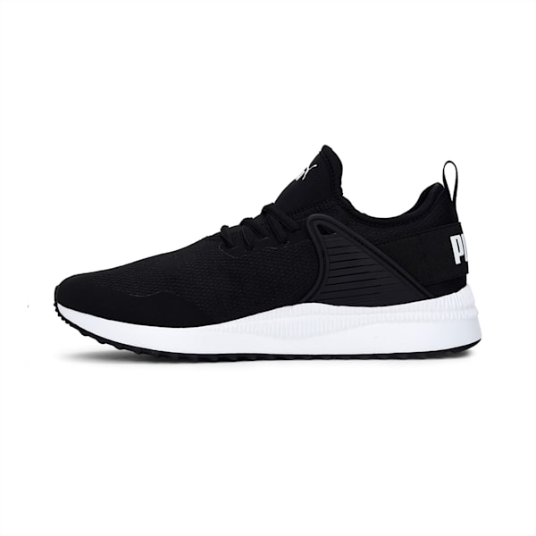 Pacer Next Cage Core Unisex Sneakers, Puma Black-Puma White, extralarge-IND