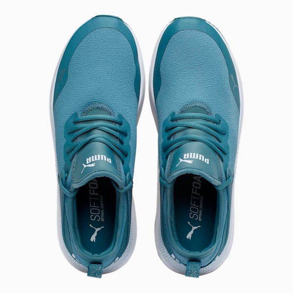 Pacer Next Cage Glitter Sneakers, Bluestone-Heather-Puma White, extralarge