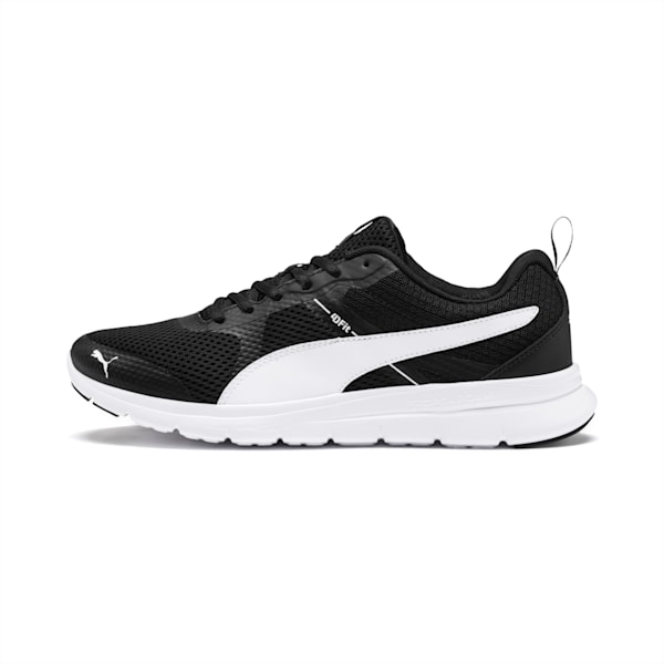 Flex Essential Unisex Shoes, P.Black-P. White-P. White, extralarge-IND