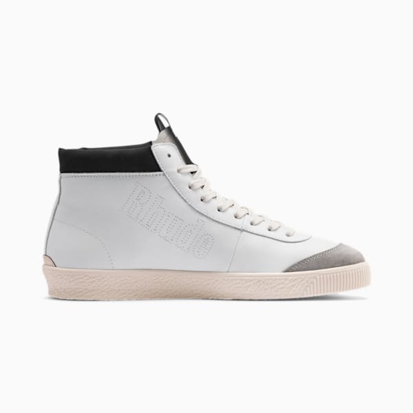 PUMA x RHUDE Basket '68 OG Mid Sneakers, Blanc de Blanc-Drizzle, extralarge