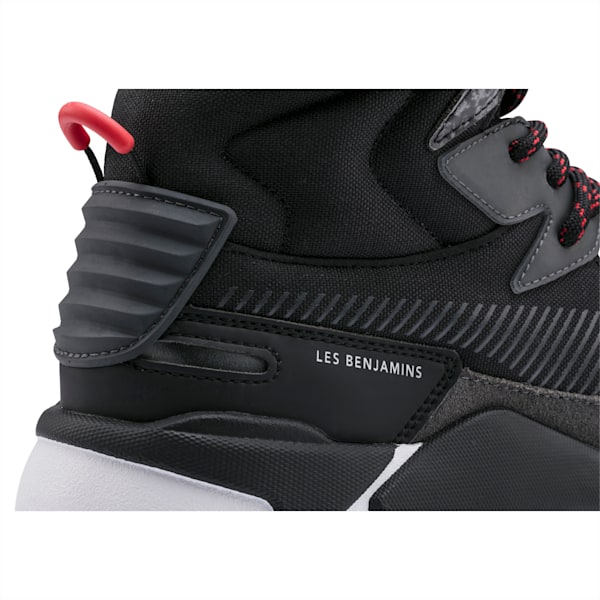 PUMA x LES BENJAMINS RS-X Mid Sneakers, Puma Black, extralarge