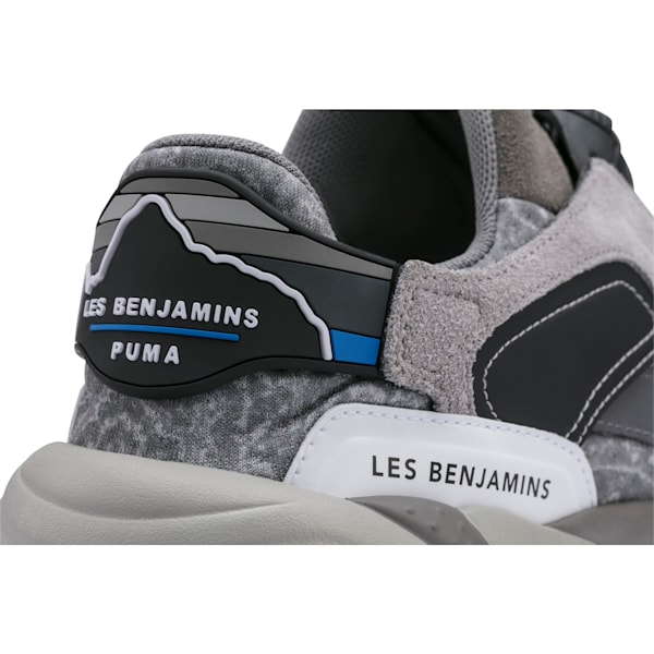 PUMA x LES BENJAMINS Thunder DISC Sneakers, Steel Gray-Asphalt, extralarge