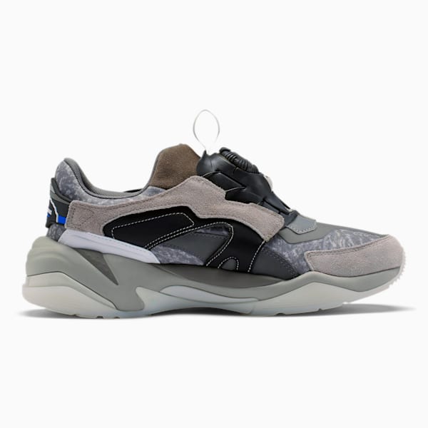 PUMA x LES BENJAMINS Thunder DISC Sneakers, Steel Gray-Asphalt, extralarge