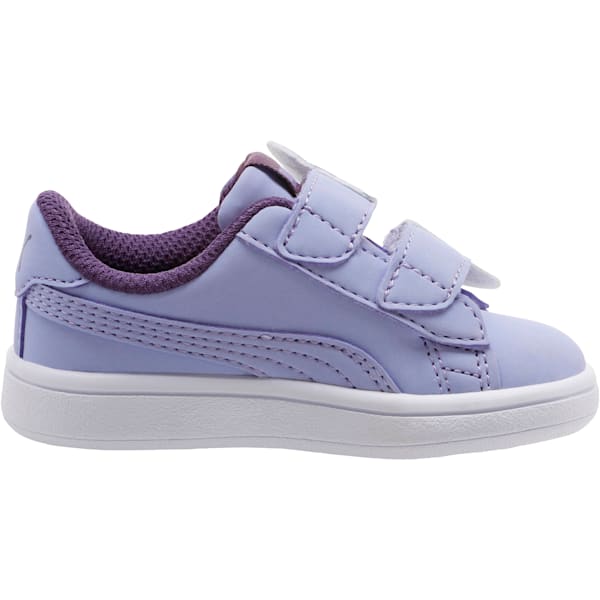 PUMA Smash v2 Butterfly AC Toddler Shoes, Sweet Lavender-Indigo-Puma White, extralarge