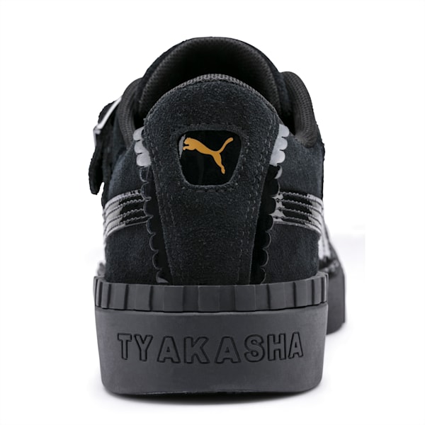 PUMA x TYAKASHA Cali Women's Sneakers, Puma Black, extralarge