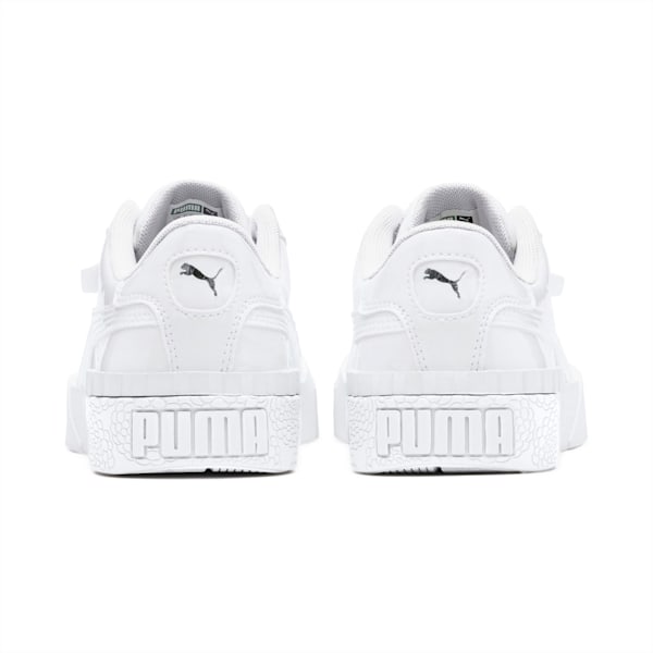 Cali Patent Sneakers JR, Puma White-Puma White, extralarge