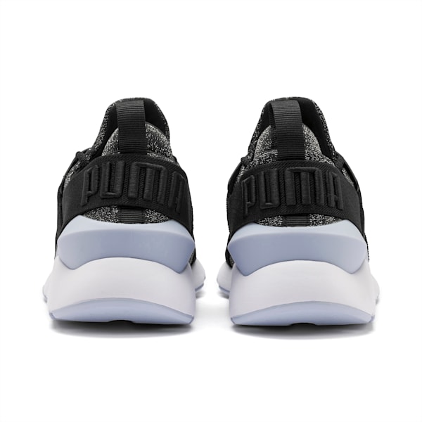 Muse Shift Sneakers JR, Puma Black-Heather, extralarge