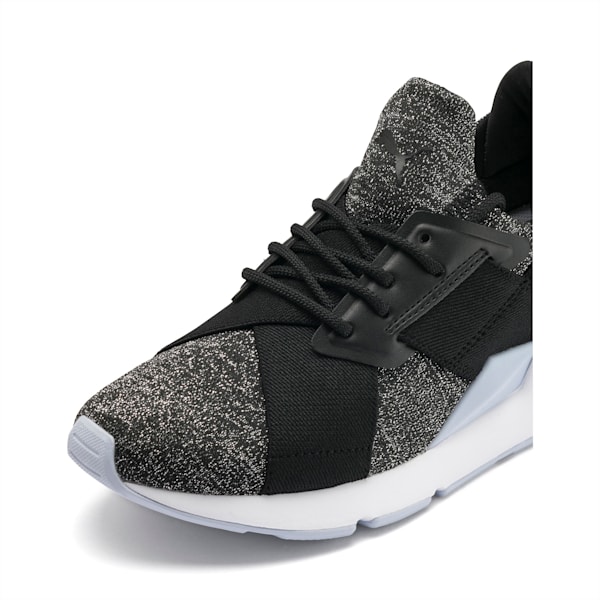 Muse Shift Sneakers JR, Puma Black-Heather, extralarge