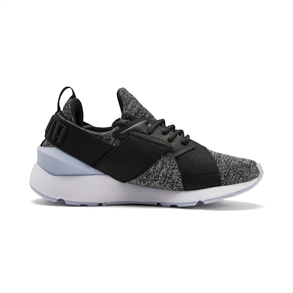 Muse Shift Sneakers JR, Puma Black-Heather, extralarge