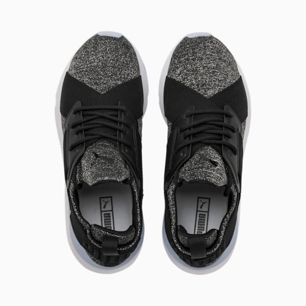 Muse Shift Sneakers JR, Puma Black-Heather, extralarge