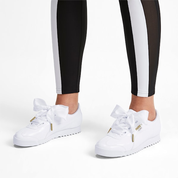 Roma Heart Patent Women s Sneakers PUMA