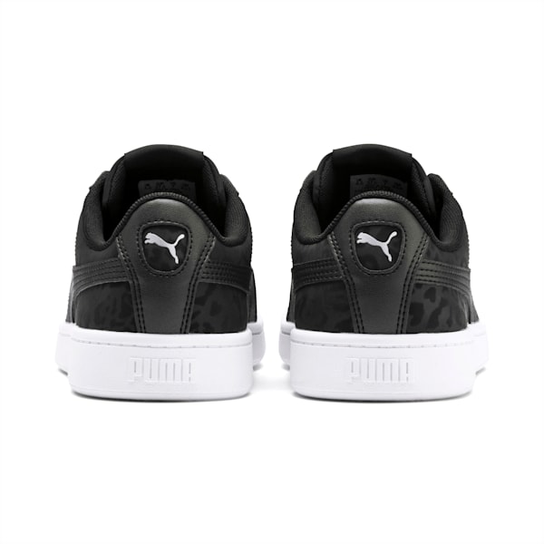 PUMA Vikky v2 Wildcat Women's Sneakers, Puma Black-Puma Silver-White, extralarge