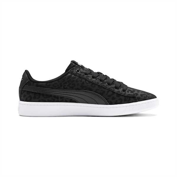 PUMA Vikky v2 Wildcat Women's Sneakers, Puma Black-Puma Silver-White, extralarge