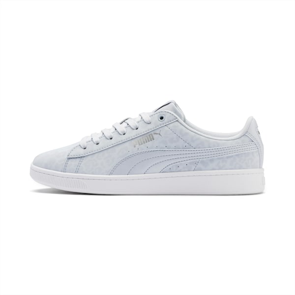 PUMA Vikky v2 Wildcat Women's Sneakers, Heather-Puma Silver-White, extralarge