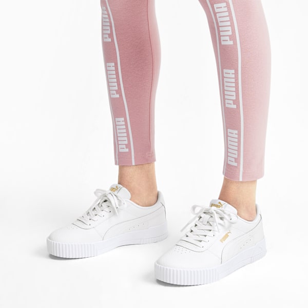 Carina Lux Women's Trainers, Puma White-Puma White, extralarge-GBR