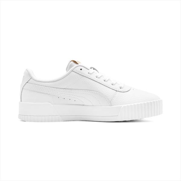 Carina Lux Women's Trainers, Puma White-Puma White, extralarge-GBR