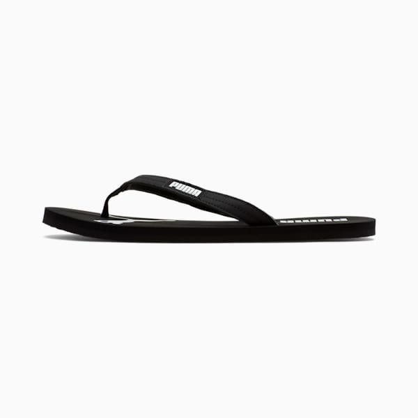 PUMA Cozy Flip Women’s Sandals, Puma Black-Puma Silver, extralarge