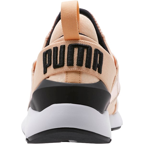 Muse Metallic Women’s Sneakers, Natural Vachetta-Puma Black, extralarge