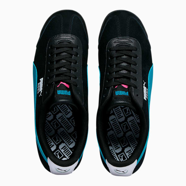 Roma XTG Perf Men’s Sneakers, Puma Black-Puma White-Caribbean Sea, extralarge