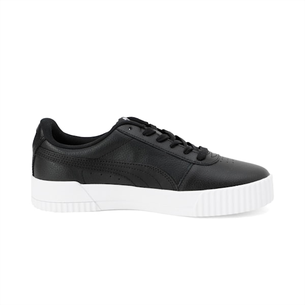 Puma carina blanche et noir shop