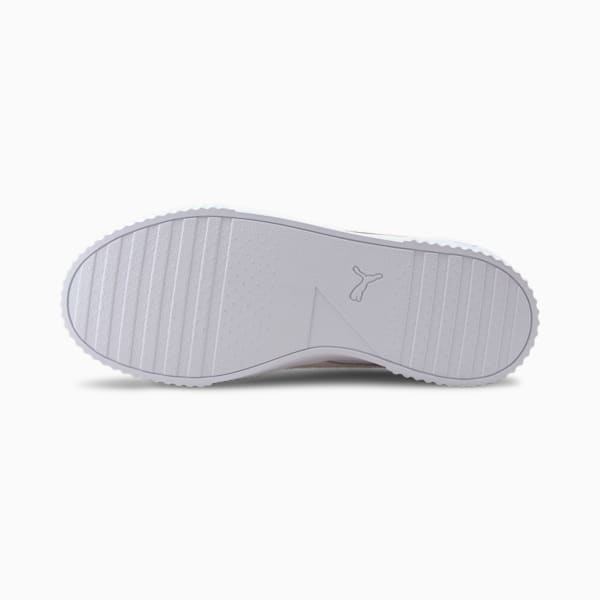 Carina Leather SoftFoam Women's Sneakers, Puma White-Rosewater-Rosewater, extralarge-IND