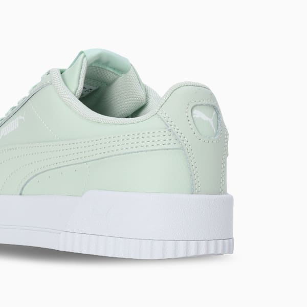 Carina Leather SoftFoam Women's Sneakers, Bok Choy-Puma White, extralarge-IND