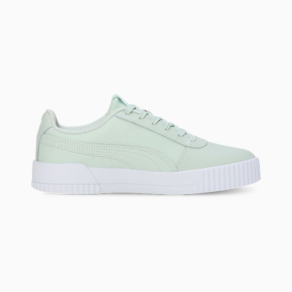 Carina Leather SoftFoam Women's Sneakers, Bok Choy-Puma White, extralarge-IND