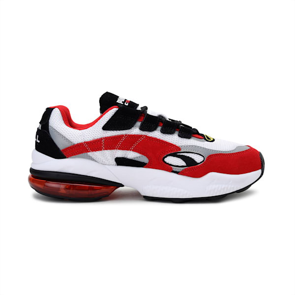 Ferrari Cell Venom Shoes, Puma White-Rosso Corsa, extralarge-IND