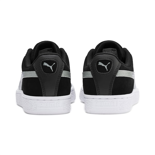 Suede Classic Lightning Sneakers JR, Puma Black-Dark Shadow, extralarge