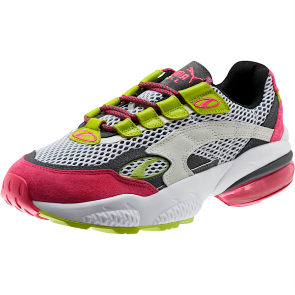 CELL Venom Fresh Sneakers, Puma White-Fuchsia Purple, extralarge