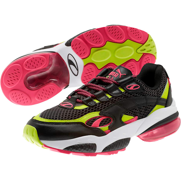 CELL Venom Fresh Mix Sneakers, Puma Black-Limepunch, extralarge